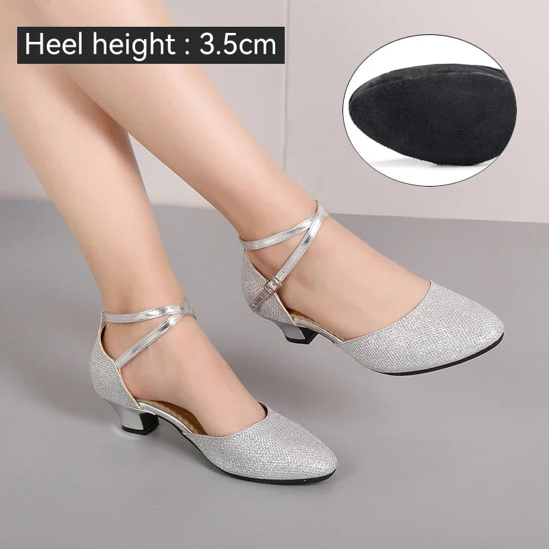Chaussures de salsa femme — Jasmin - vue dessus