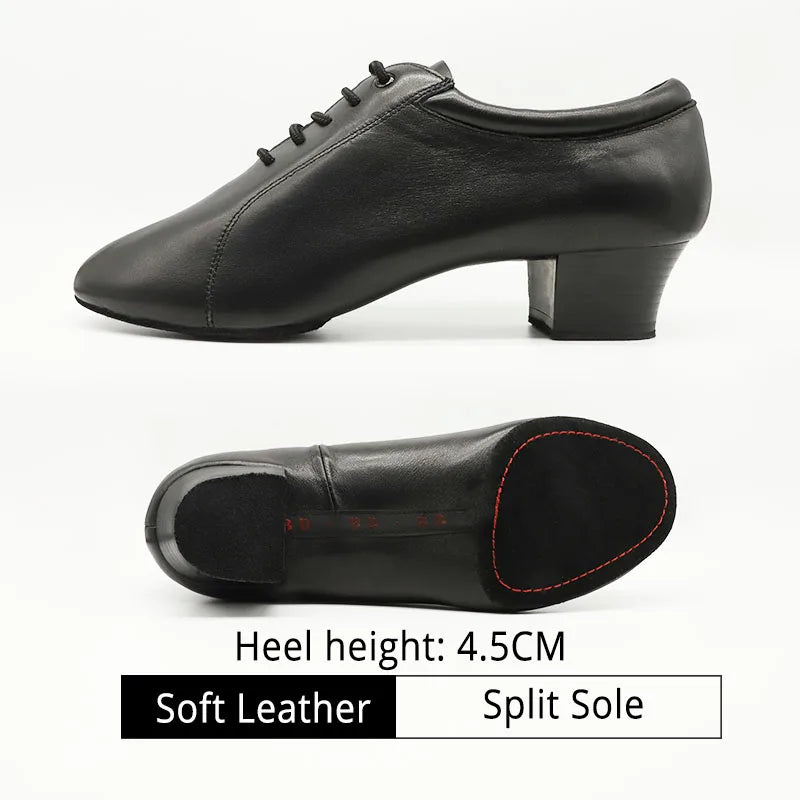 Souliers de danse latine homme — Elise - vue dessus