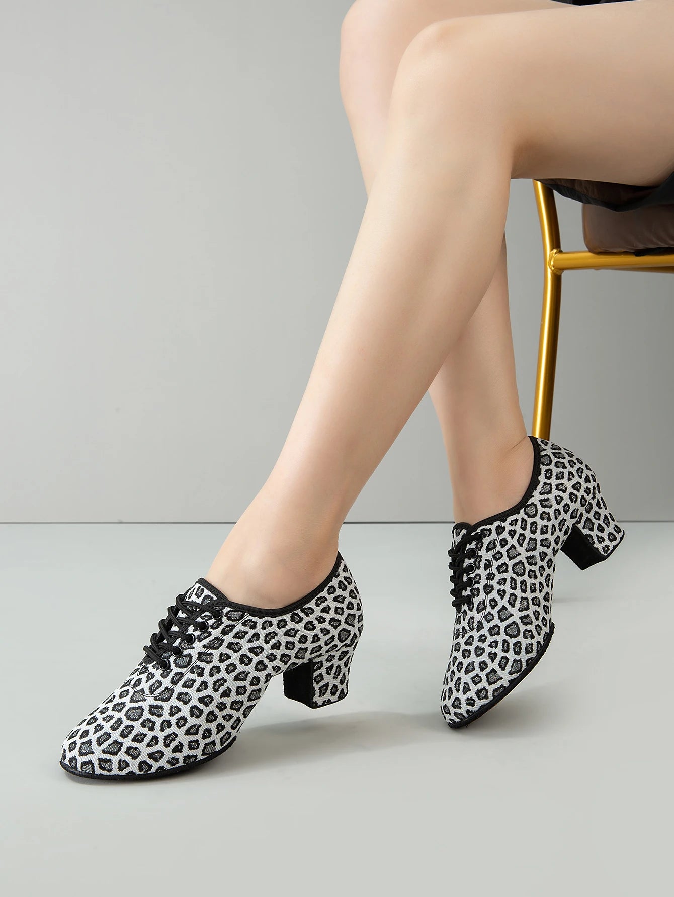 Chaussures de salsa femme — Luigia - détail