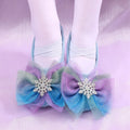 Chaussons de danse classique femme satin — Lopatkina - vue de profil