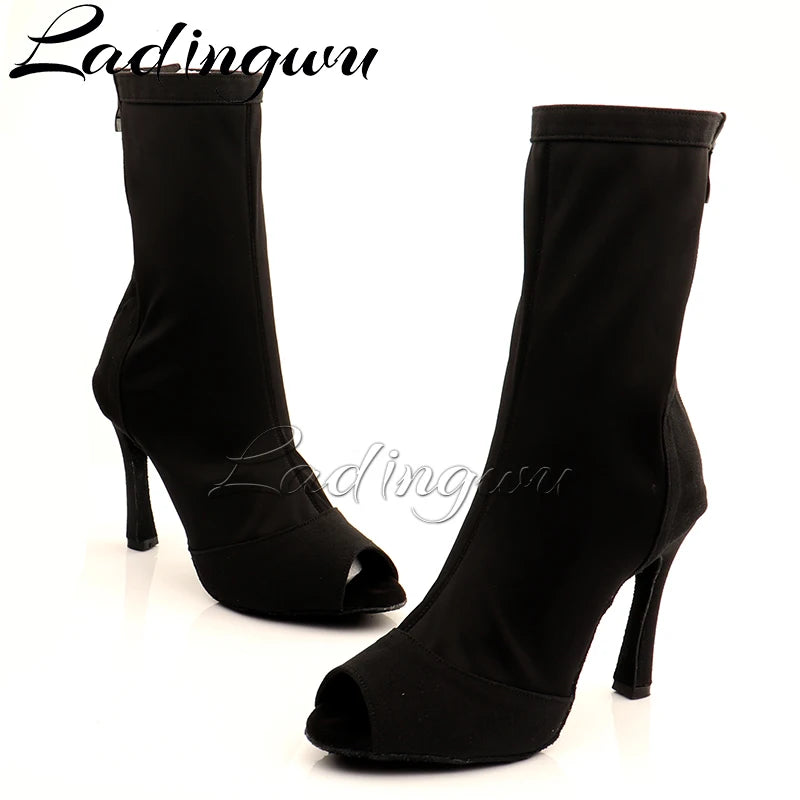 Chaussons de danse classique femme toile — Coda - vue de profil