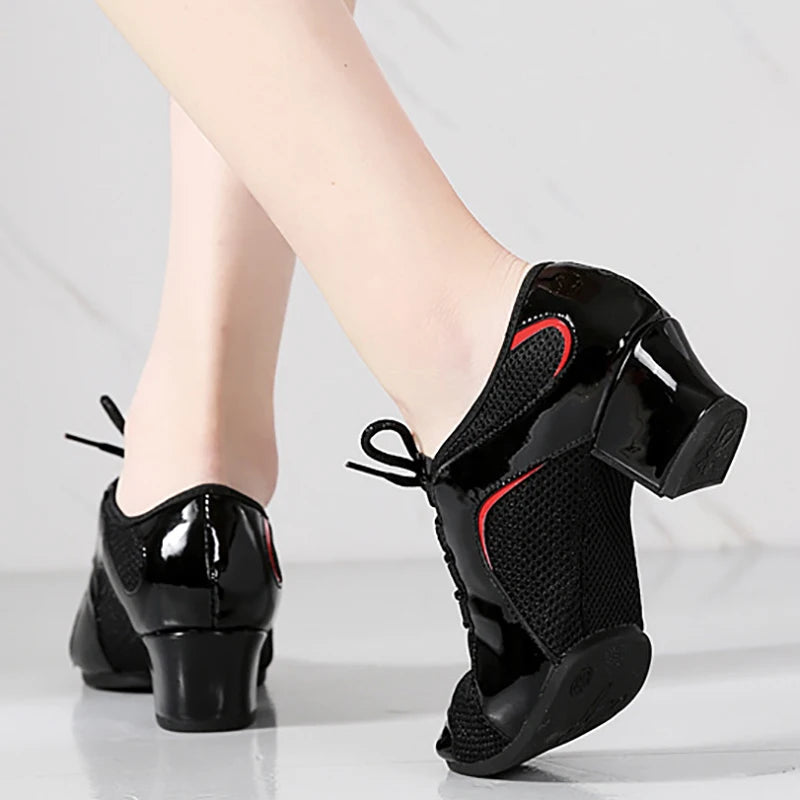 Souliers de danse latine femme — Nuria - vue arrière