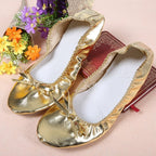 Chaussures de danse enfant beige — Randa - détail