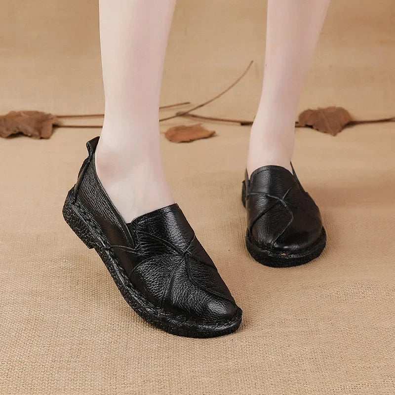 Chaussures de danse femme cuir verni — Jaleos - vue extérieure
