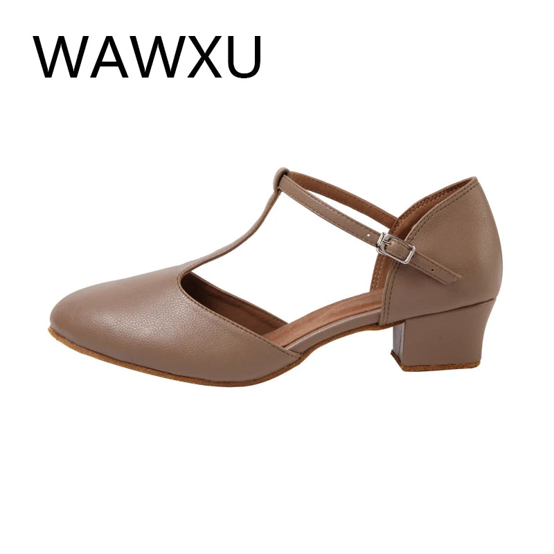 Souliers de danse latine femme — Porté - vue intérieure