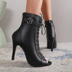 Chaussures de jazz femme noir — Jade - détail