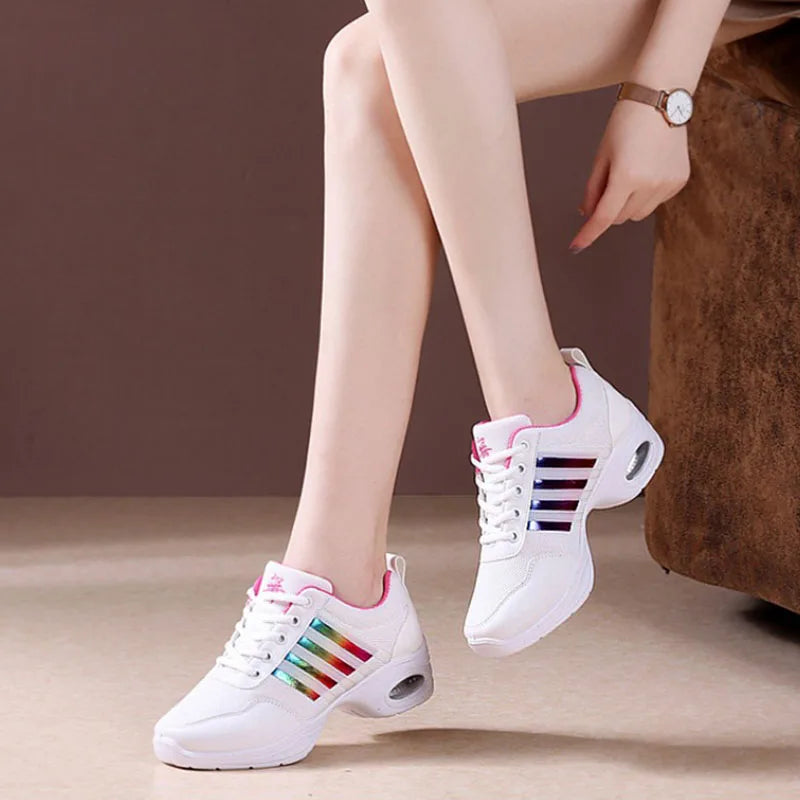 Chaussures de jazz femme — Cyclamen - vue rapprochée