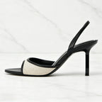 Chaussures de danse femme noir — Pénélope - vue de profil