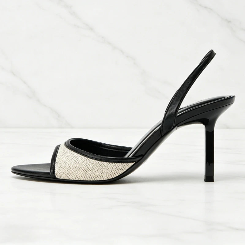 Chaussures de danse femme noir — Pénélope - vue de profil