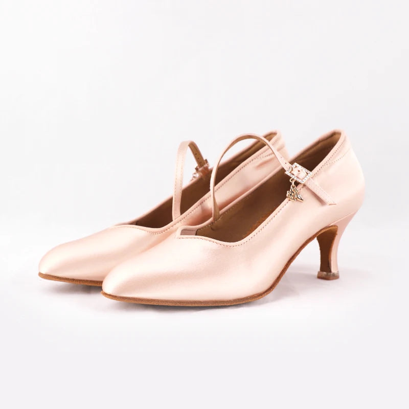 Chaussures de salsa femme satin — Serena - vue arrière