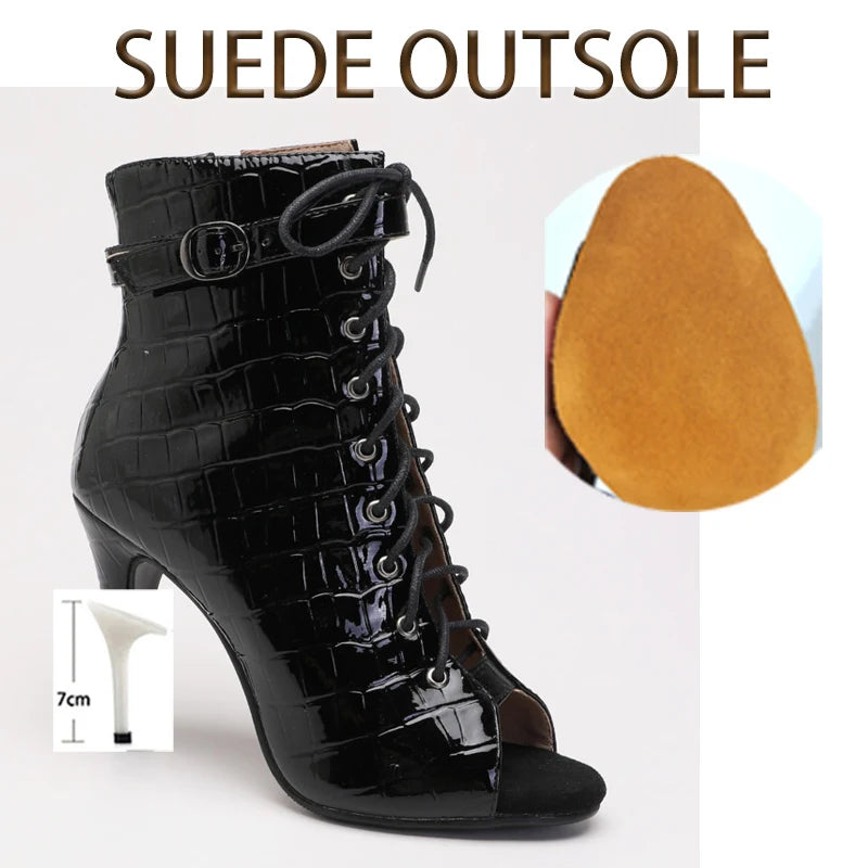 Chaussures de jazz femme daim — Francisco - vue 12