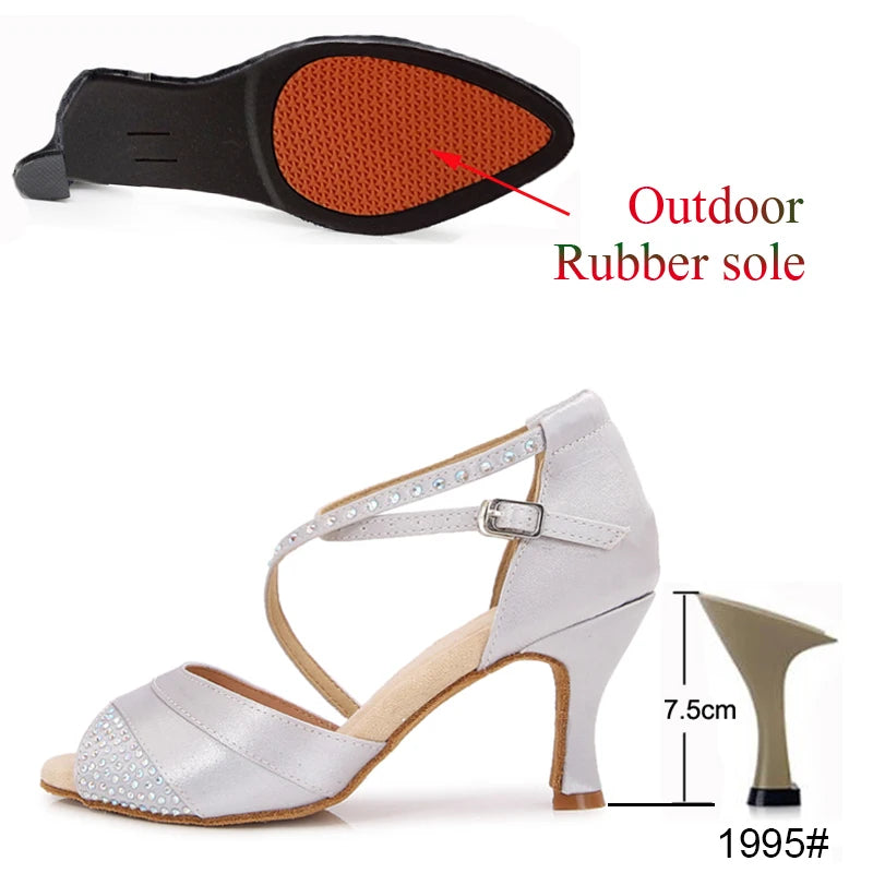 Chaussures de salsa femme — Vestris - vue 3/4