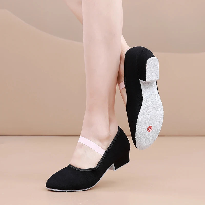 Chaussures de salsa femme blperdanceshoes — Lorena - vue arrière