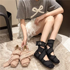 Chaussons de danse classique femme toile — Salma - semelle