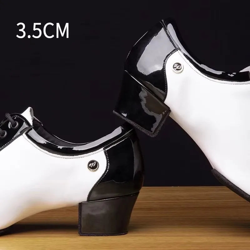 Souliers de danse latine homme — Enveloppé - semelle
