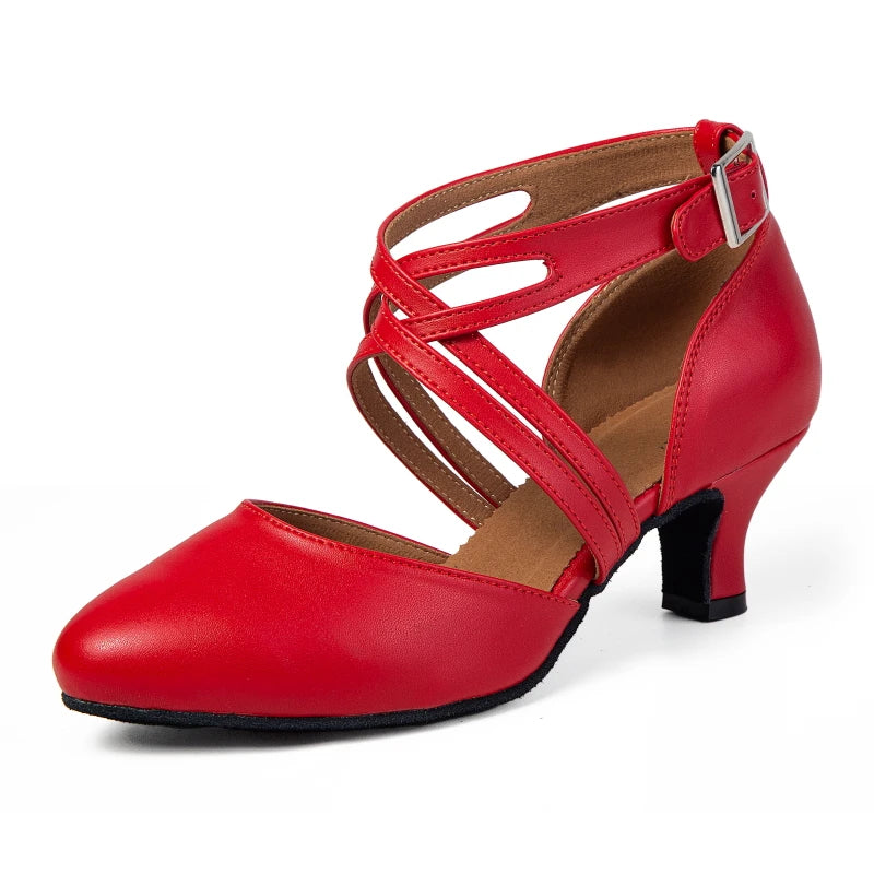 Souliers de danse latine femme — Assemblé - vue 3/4