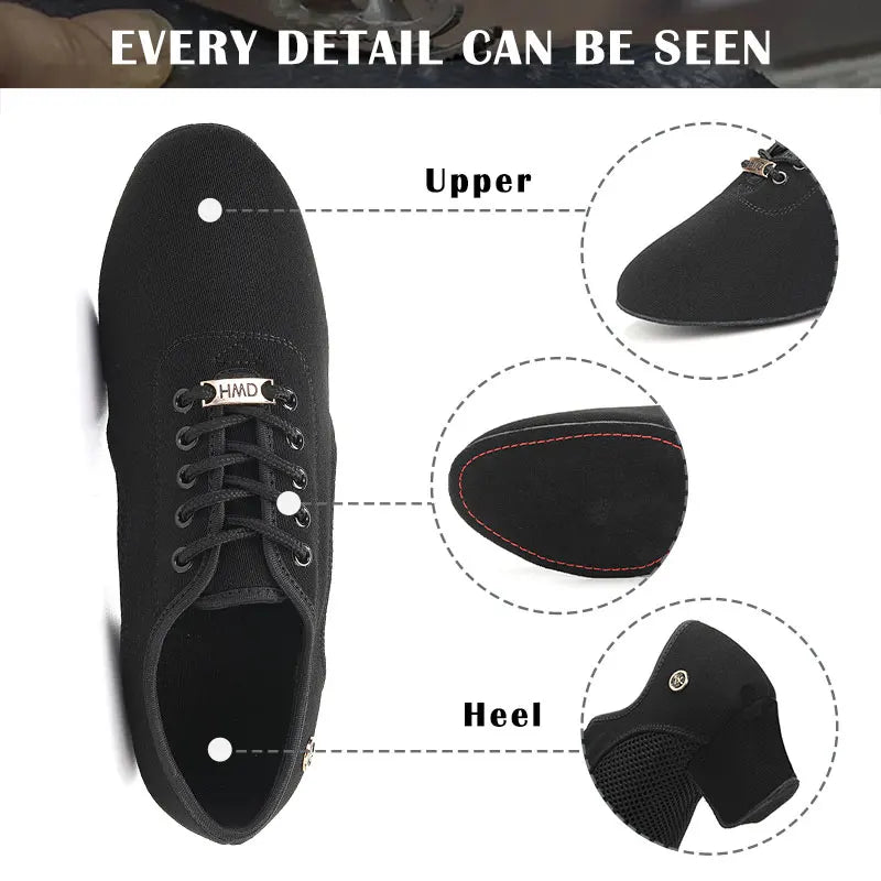 Chaussures de salsa femme — Myosotis - vue de profil