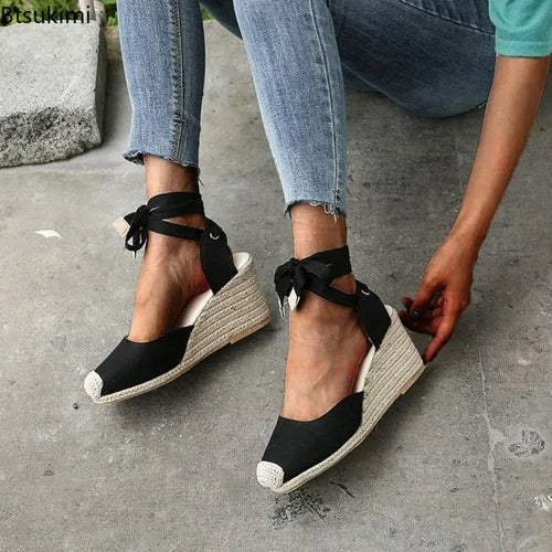Chaussons de danse classique femme toile — Clématite - vue de profil
