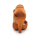 Souliers de tango femme daim — Zita - vue de profil