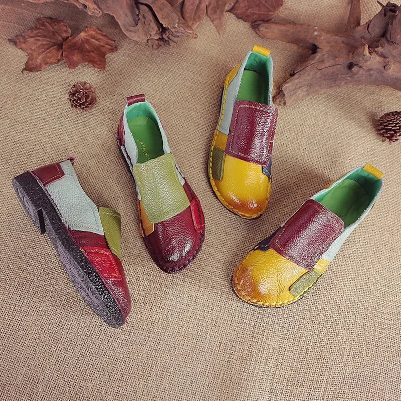 Chaussures de danse femme cuir verni — Jaleos - vue arrière