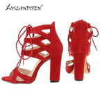 Chaussures de jazz femme velours — Zakharova - vue de profil