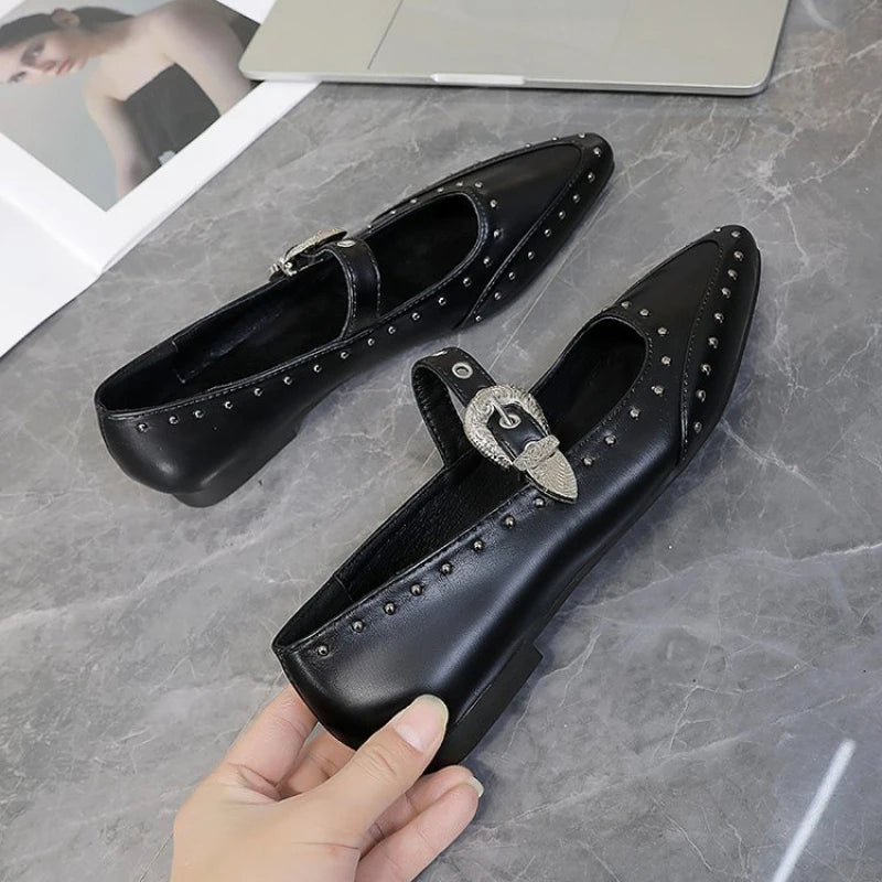 Chaussons de danse classique femme — Borislava - vue de profil