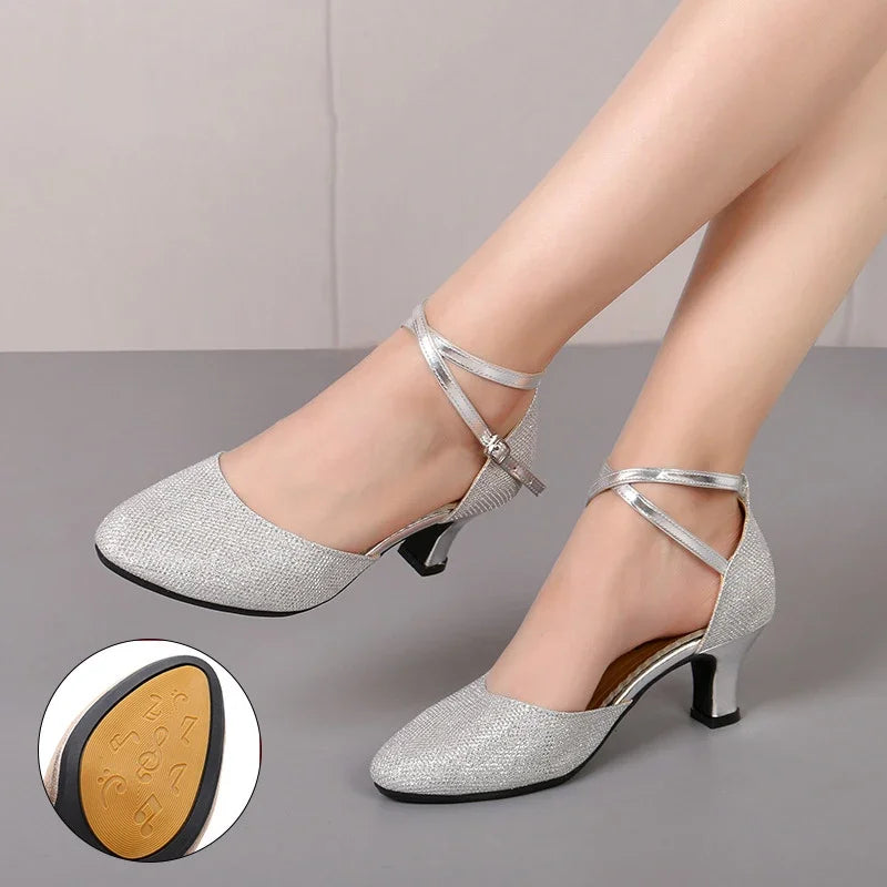 Chaussures de salsa femme paillettes — Karine - vue 16