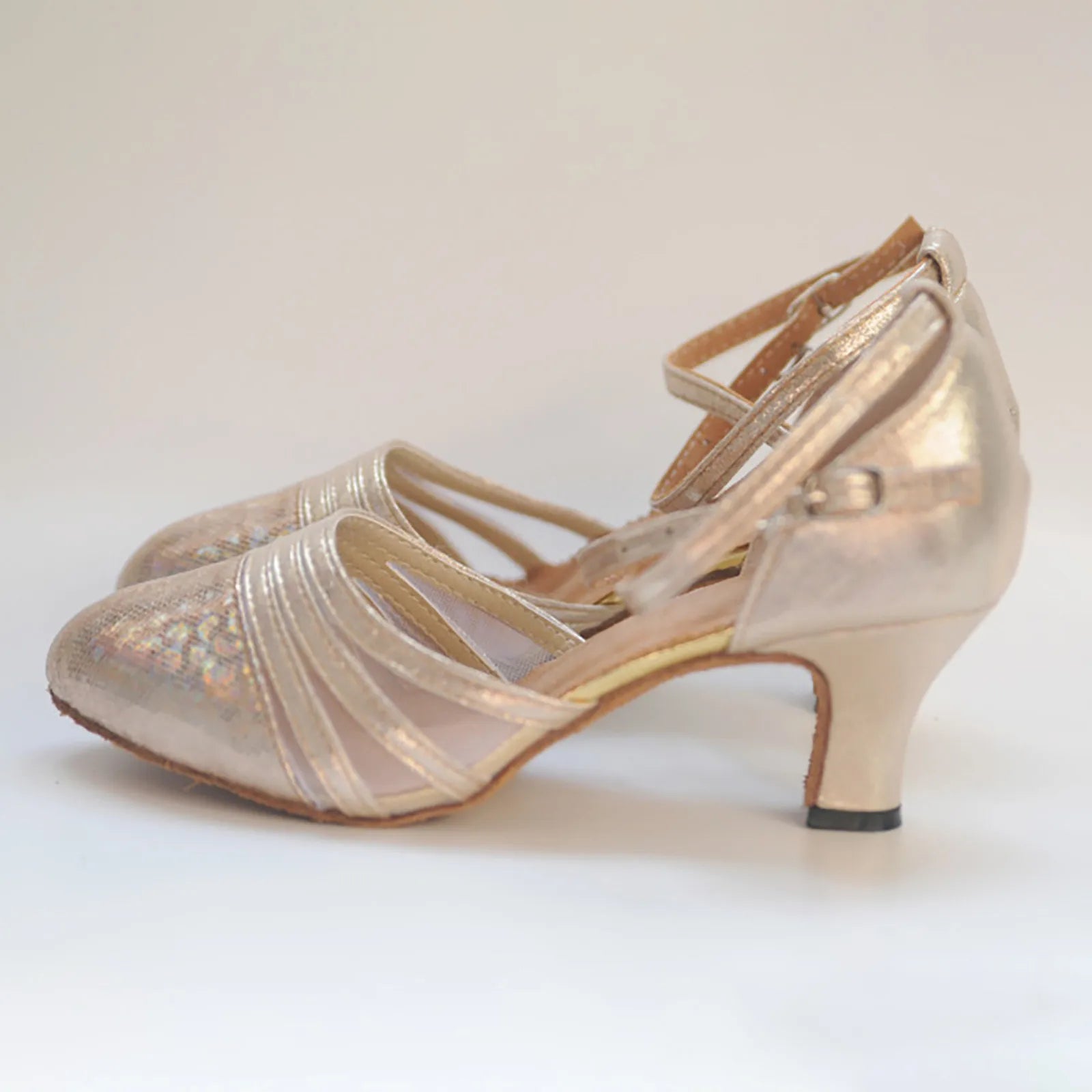 Souliers de tango femme paillettes — Eagling - vue arrière