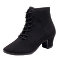 Chaussures de danse latine à lacets, modèle Françoise, vue 6