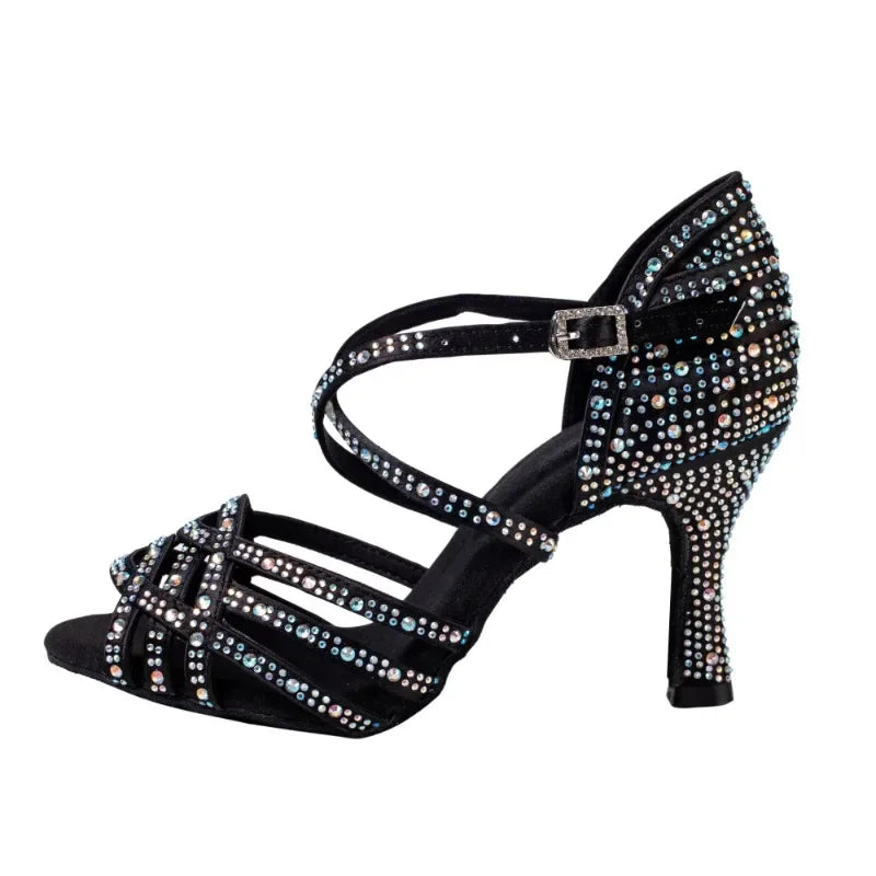 Chaussures de salsa femme strass — Buleria