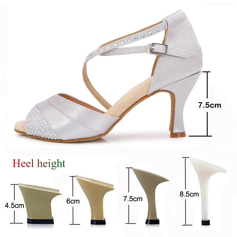 Chaussures de salsa femme — Vestris - vue de profil