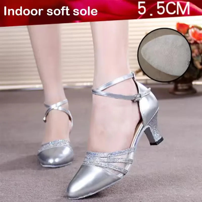 Chaussures de salsa femme — Pauline - détail