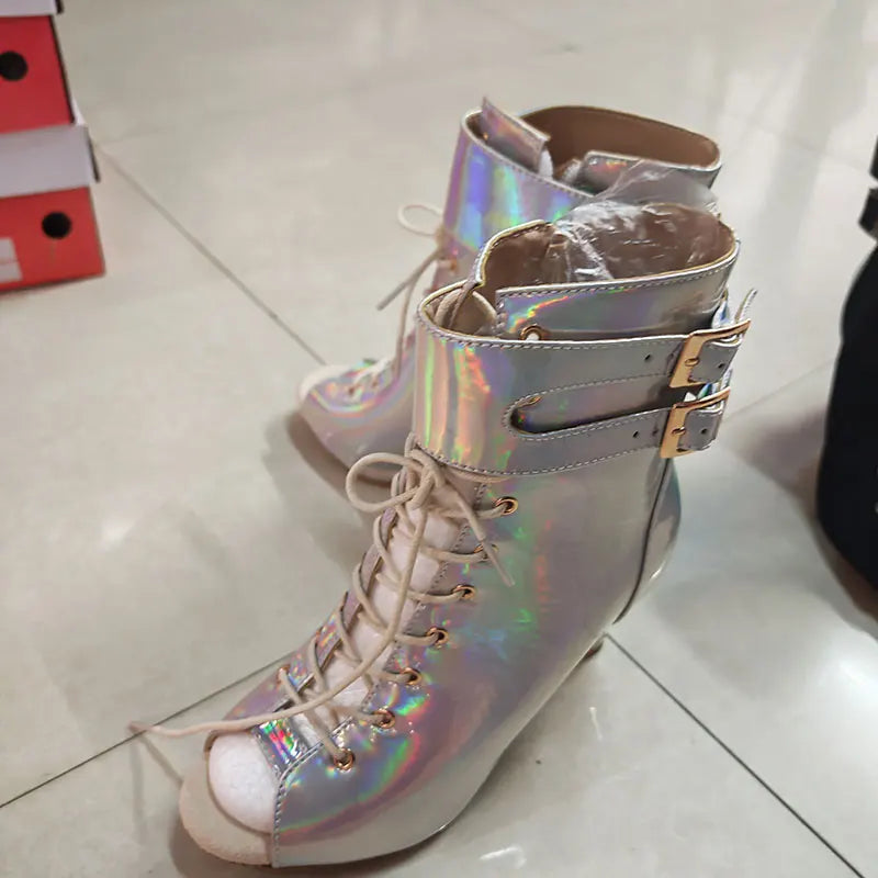 Chaussures de salsa femme — Cha-cha - vue arrière