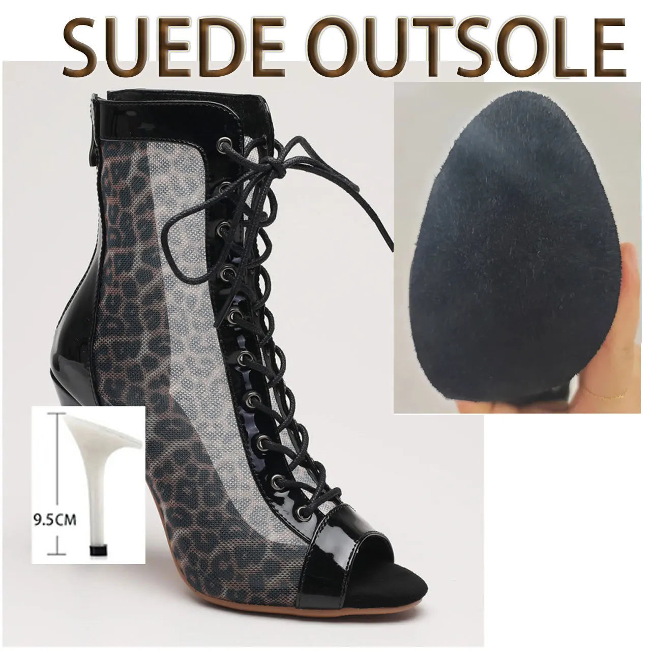 Chaussures de jazz femme — Cristina - vue dessus