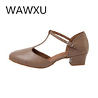 Souliers de danse latine femme — Porté - détail