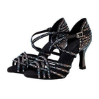 Souliers de danse latine femme — Narcisse - détail