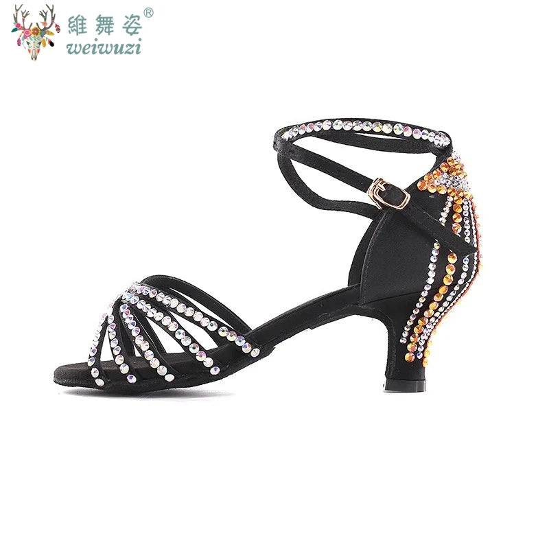 Souliers de danse latine femme — Ferri - vue de profil