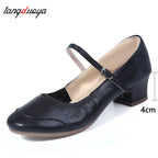 Chaussures de salsa femme — Macarena - vue rapprochée
