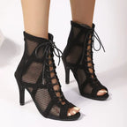 Souliers de danse latine femme noir — Rosario