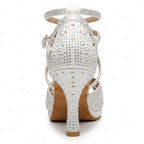 Chaussures de salsa femme strass — Pablo - détail