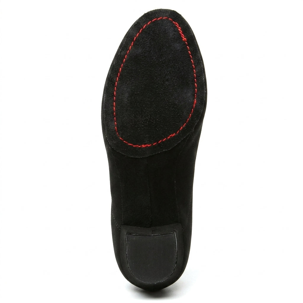 Souliers de tango femme black-3.5cm indoor — Assunta - vue rapprochée