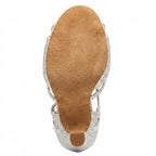 Chaussures de salsa femme strass — Pablo - vue rapprochée