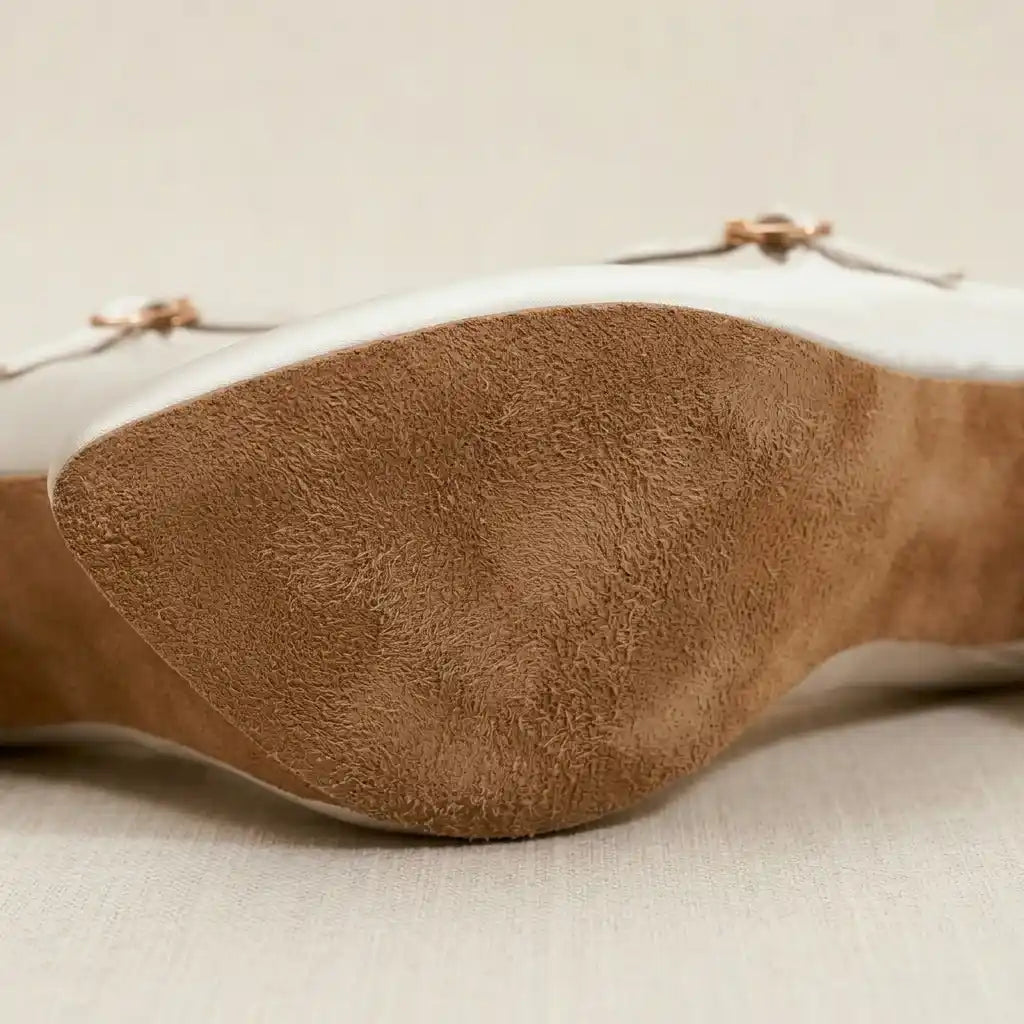 Souliers de tango femme satin — Noémie