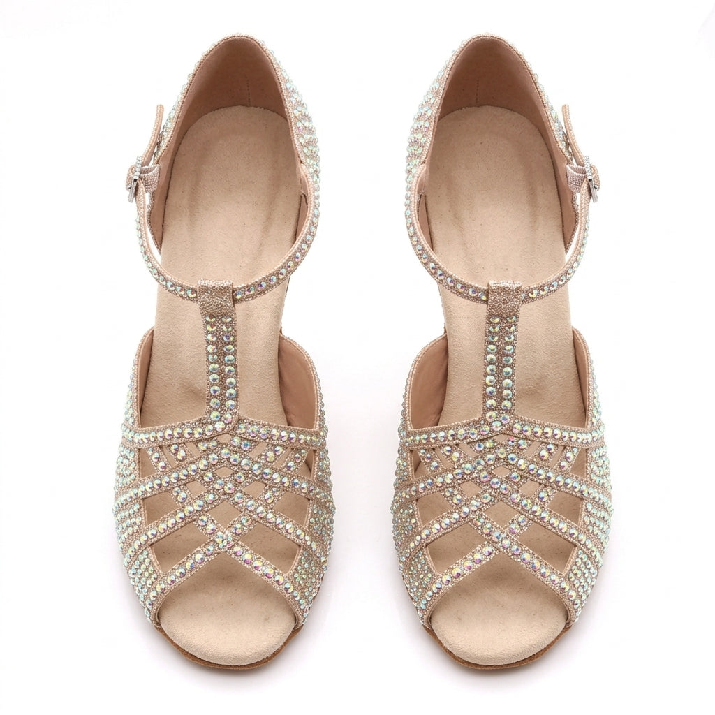 Souliers de tango femme — Héliotrope - semelle