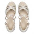 Chaussures de salsa femme strass — Pablo - semelle