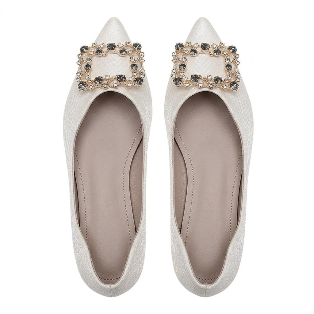 Chaussons de danse classique femme strass — Sofia - semelle