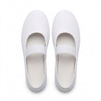 Chaussons de danse classique femme toile blanc — Asuncion - semelle
