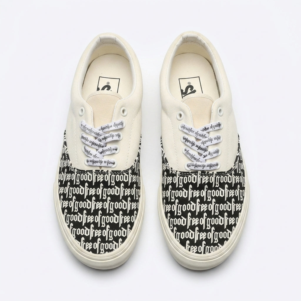 Chaussons de danse classique femme toile blanc — Pivoine - détail