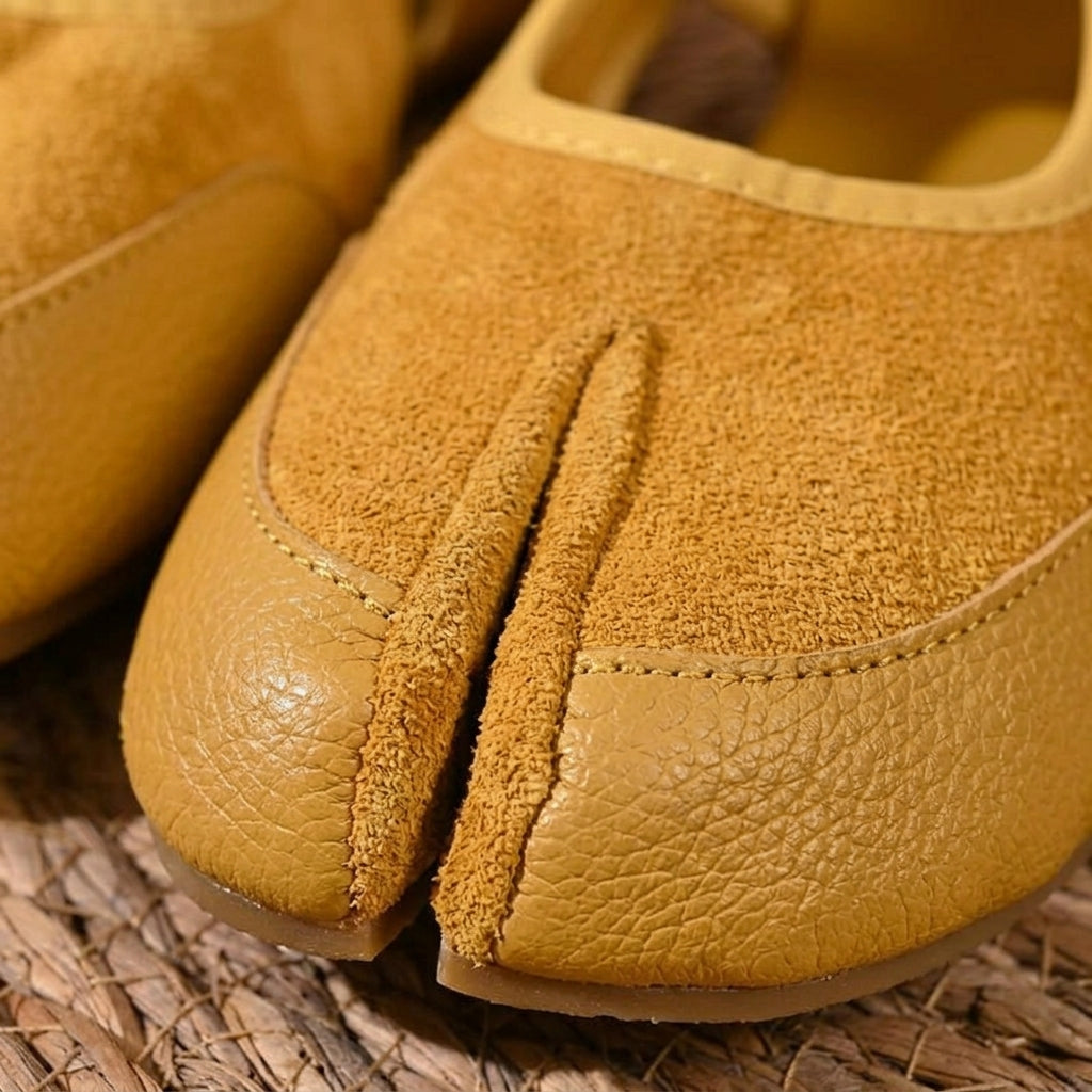 Chaussons de danse classique femme daim — Hector - vue 3/4