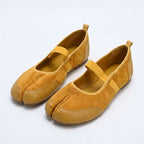 Chaussons de danse classique femme daim — Hector
